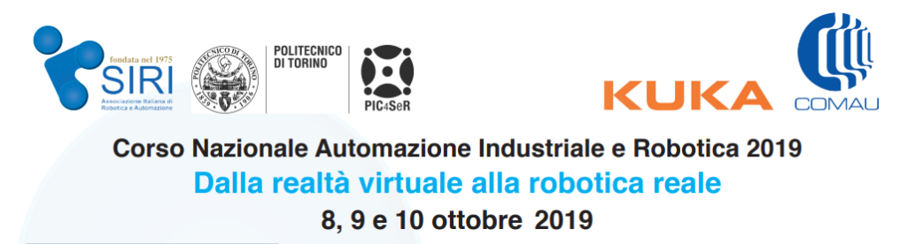 Corso Nazionale Automazione Industriale e Robotica 2019