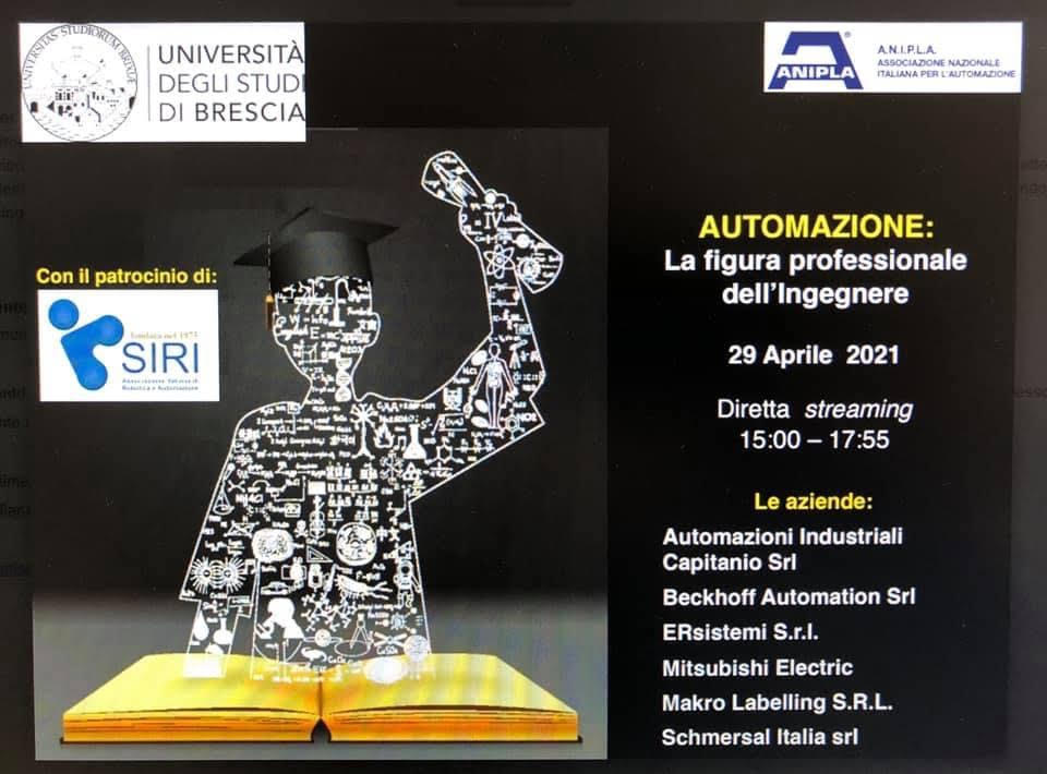 29 aprile: corso per studenti di Ingegneria dell’Automazione