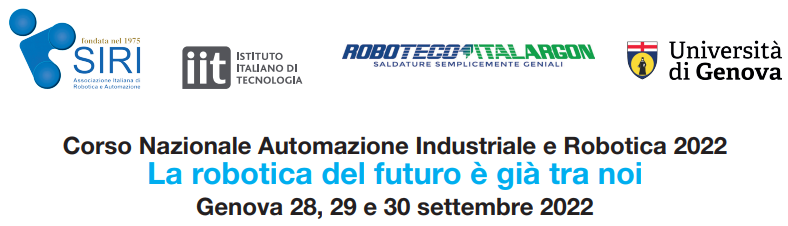 Corso Nazionale Automazione Industriale e Robotica 2022: La robotica del futuro è già tra noi