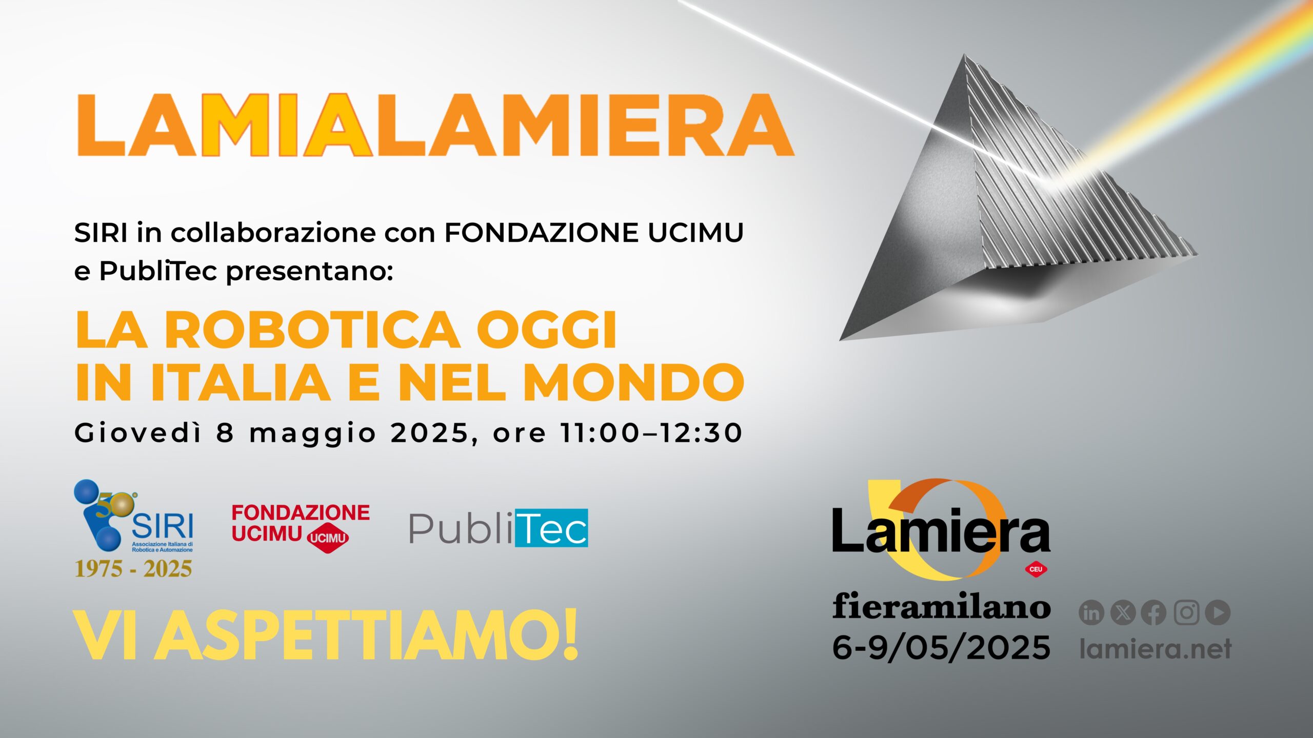 SIRI presenta la conferenza stampa: “La robotica oggi in Italia e nel mondo”